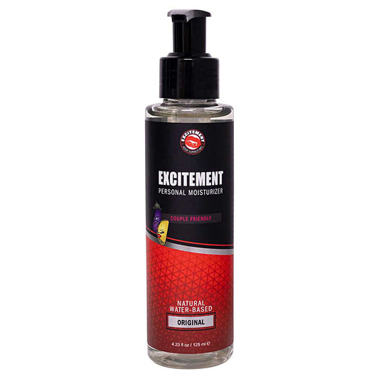 Excitement Natural Water Based Personal Lubricant 4.2 Oz