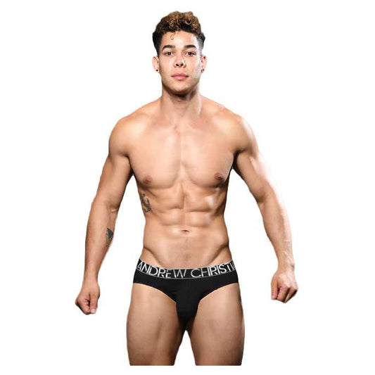 Andrew Christian Happy Modal Brief W Almost Naked Black Small