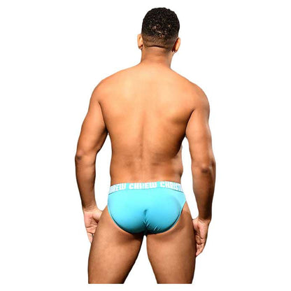 Andrew Christian Happy Brief With Almost Naked Aqua Small