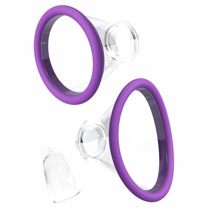 accessories for the fantasy for her ultimate pleasure dual oral vibrator pd4943-12 purple