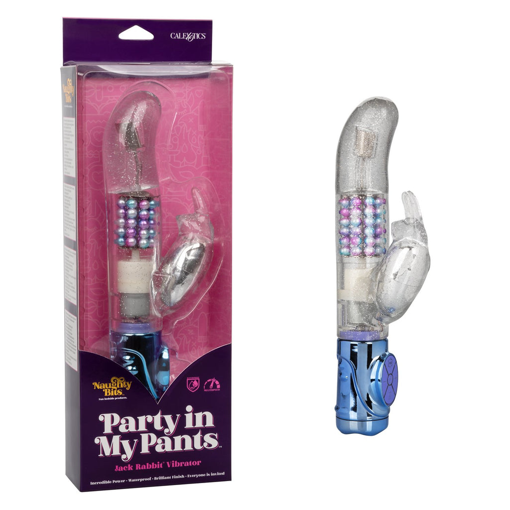 Naughty Bits Party in my Pants Jack Rabbit Vibrator Excitement Naughty Bits Party in my Pants Jack Rabbit Vibrator Excitement