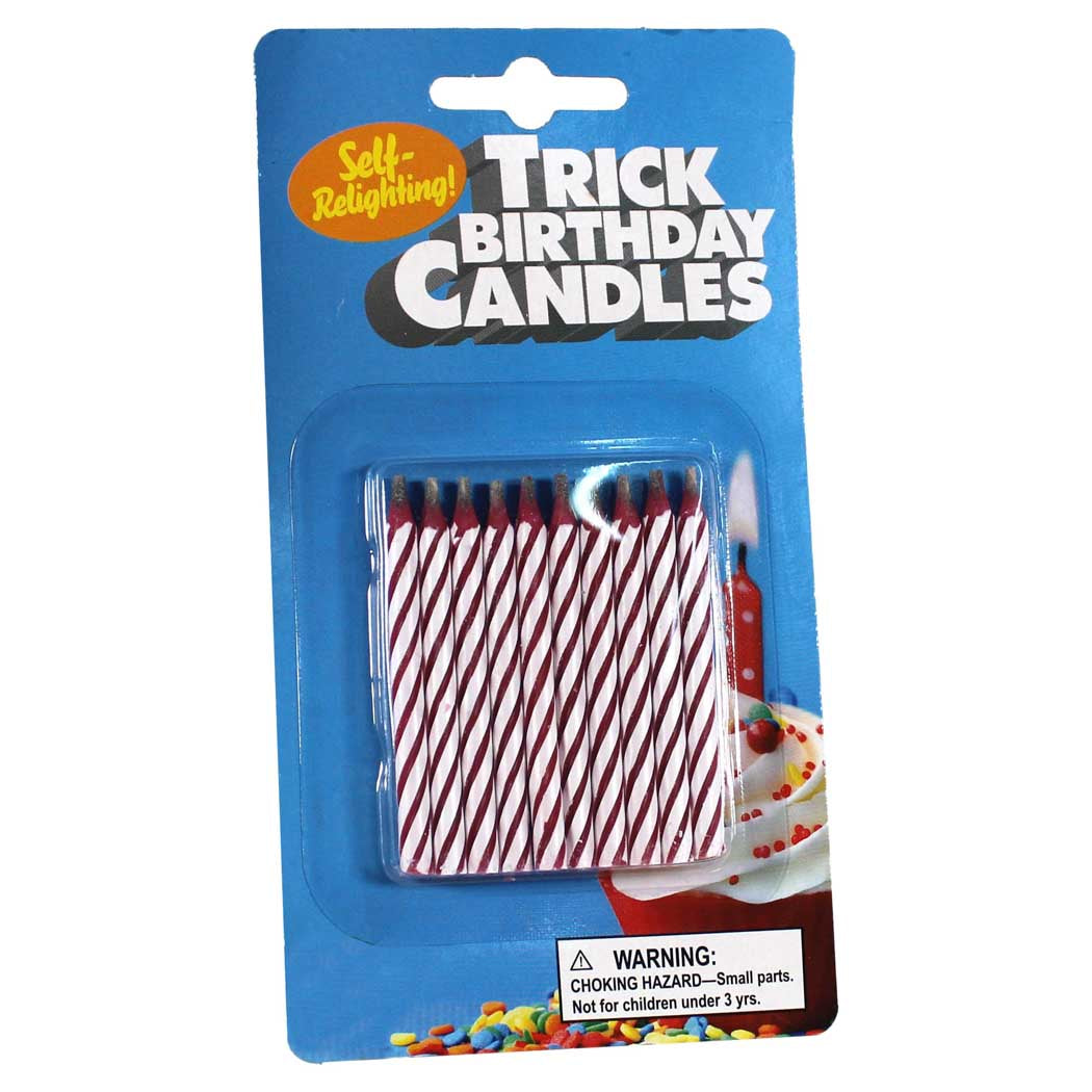 SelfRelighting Trick Birthday Candles Excitement
