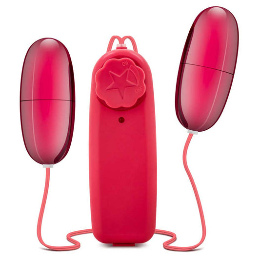 Blush B Yours Double Pop Eggs Remote-Controlled Dual Bullet Vibrator