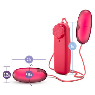 Blush B Yours Double Pop Eggs Remote-Controlled Dual Bullet Vibrator