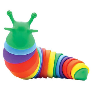 Rainbow Fidget Slug Toy