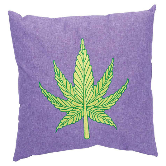 Solo Leaf Plush Pillow
