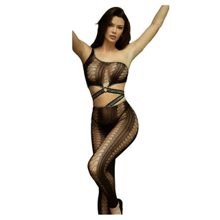 Killer Legs Side To Side Fishnet Bodystocking