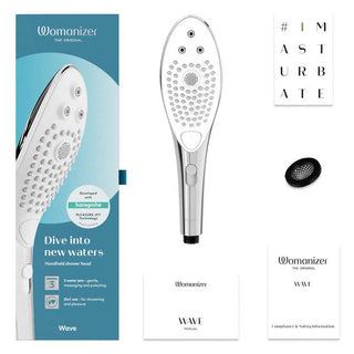 Womanizer Wave 2-In-1 Pleasure Stimulation Shower Head