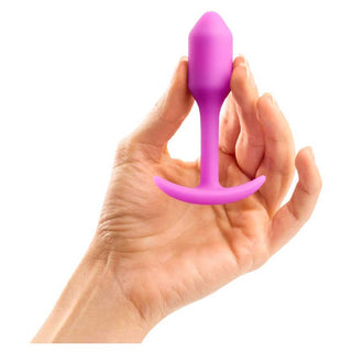 b-Vibe Snug Plug Silicone Weighted Butt Plug