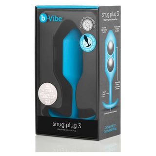 b-Vibe Snug Plug Silicone Weighted Butt Plug