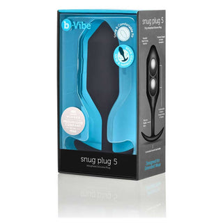 b-Vibe Snug Plug Silicone Weighted Butt Plug