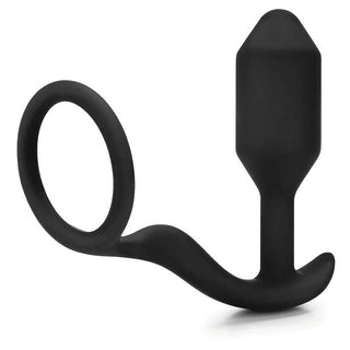 b-Vibe Snug & Tug Penis Ring and Anal Plug