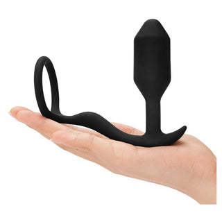 b-Vibe Snug & Tug Penis Ring and Anal Plug