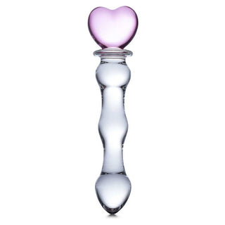 gläs 8" Sweetheart Glass Dildo