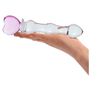 gläs 8" Sweetheart Glass Dildo