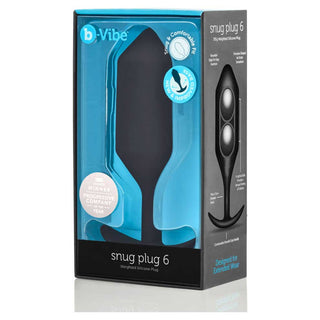 b-Vibe Snug Plug Silicone Weighted Butt Plug