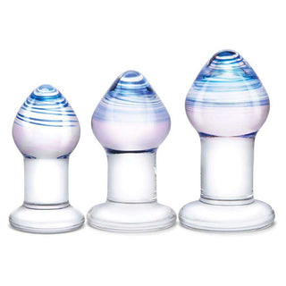 gläs 3-Piece Pleasure Droplets Anal Training Kit