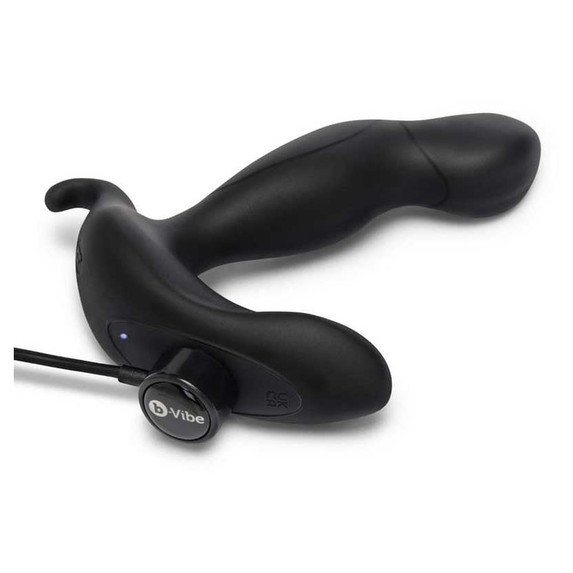 b-Vibe 360 Plug Rechargeable Silicone Rotating and Vibrating with Remote Anal Plug