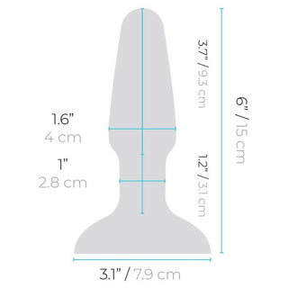 b-Vibe Rimming Plug 2 with Rotating Beads