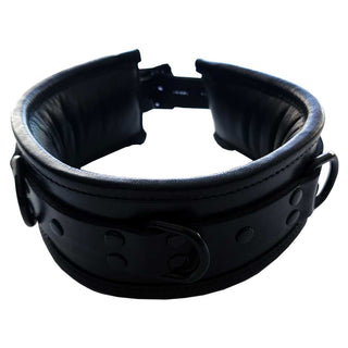 Rouge Padded Collar Black with Black Accessories