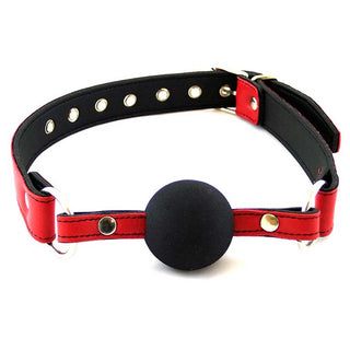 Rouge Ball Gag with Black Ball