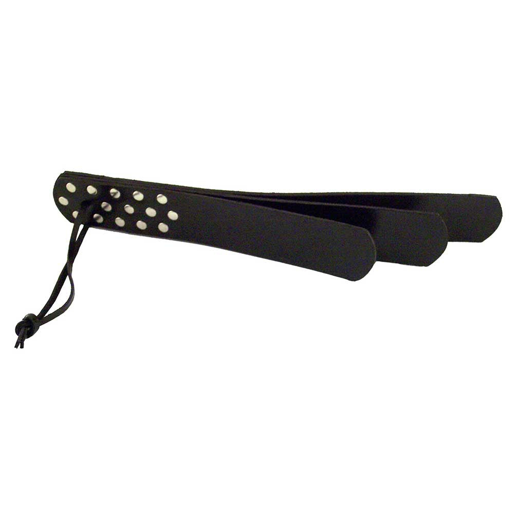 Rouge Three Straps Leather Paddle