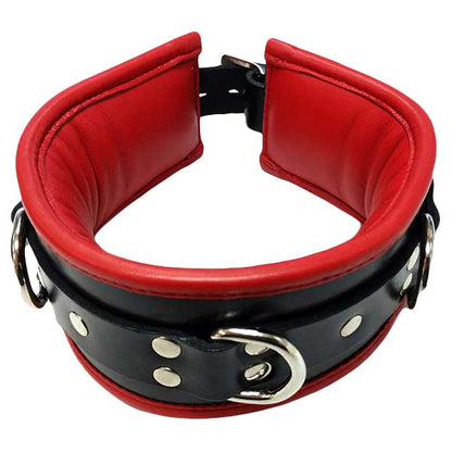 Rouge Leather 3 D-Ring Padded Collar