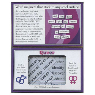 Magnetic Poetry Kit Queer