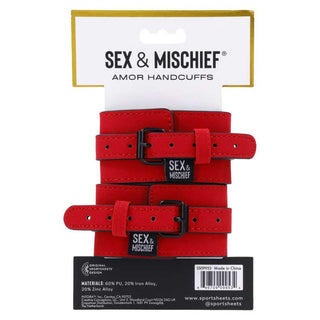 Sex and Mischief by Sportsheet Amor Handcuffs