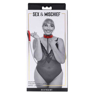 Sex and Mischief by Sportsheet Amor Collar and Leash