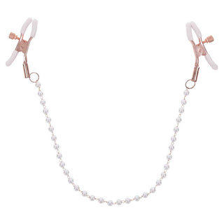 Sportsheets Peaches 'n CreaMe Pearl Nipple Clamps