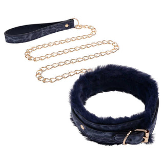 Sex & Mischief Cougar Fur Collar & Leash