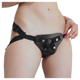 Sportsheets Leather Strap-On Harness