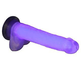 Lollicock Glow-In-The-Dark 7" Dildo With Balls