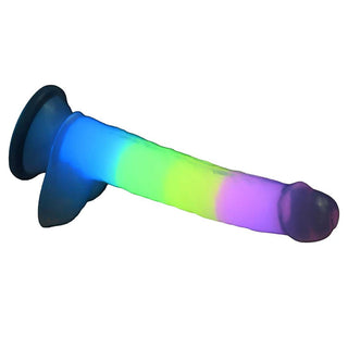 Lollicock Glow-In-The-Dark 7" Dildo With Balls