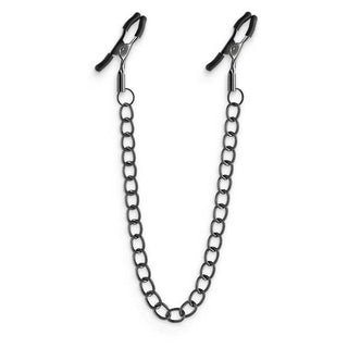Bound DC2 Nipple Clamps with Silicone Tips and Chain
