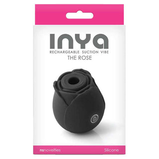 INYA The Rose Suction Vibrator Black