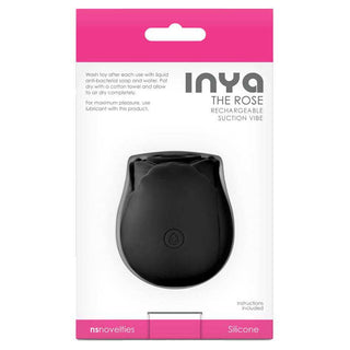 INYA The Rose Suction Vibrator Black