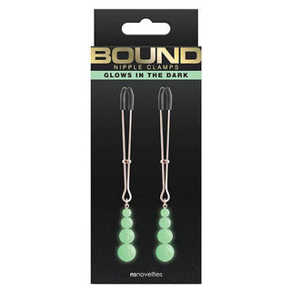 Bound G2 Glow-in-the-Dark Nipple Clamps