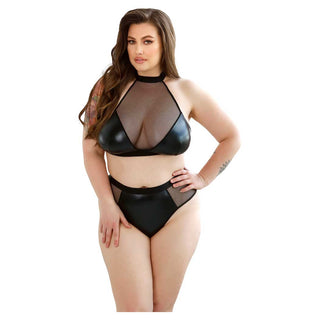 Fantasy Curve Rebel Wetlook Bra Top and Panty