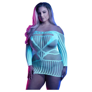 Fantasy Lingerie Glow Ascension Long Sleeve Seamless Dress