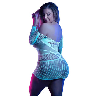 Fantasy Lingerie Glow Ascension Long Sleeve Seamless Dress