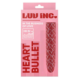 Luv Inc Hb82 Heart Bullet Vibrator