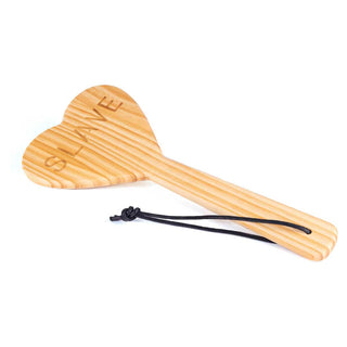 Spartacus Wooden Heart "Slave" Paddle