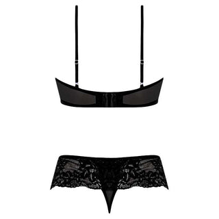 Exposed Sugar & Spice Peek-a-Boo Bra & Panty Set