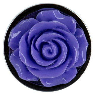 Lux Active Rose 3" Metal Butt Plug