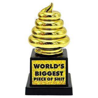 Island Dogs World's Biggest Piece of Shit Trophy