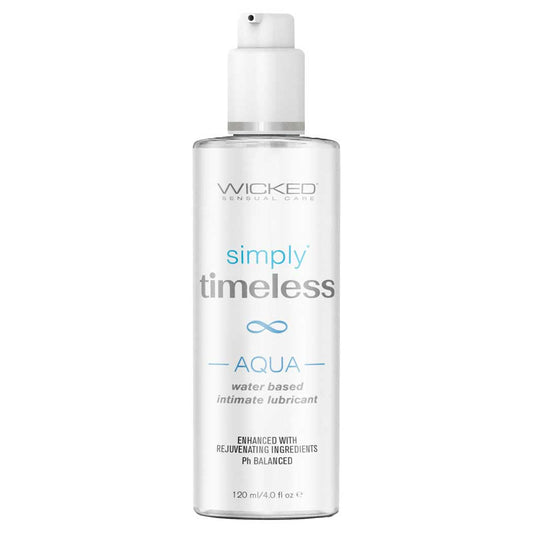 Wicked Simply Timeless Aqua pH Balanced Water-Based Lubricant