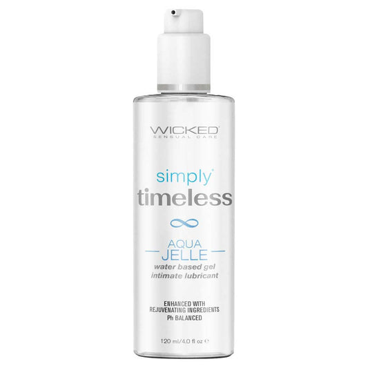 Wicked Simply Timeless Aqua Jelle pH Balanced Water-Based Lubricant