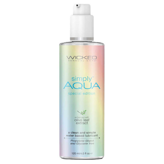 Wicked Simply Aqua Special Edition Water-Based Lubricant